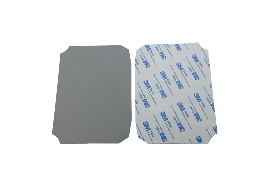 Back adhesive thermal conductive silicone tape